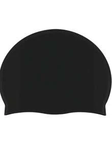 1 Pack Silicone Swim Cap Waterproof Non-Slip Comfortable Swim Cap High Elastic Swim Cap Unisex Swimming Equipment, Beach Essentials, Beach Accessories, Pool Float - Multicolor - View 13