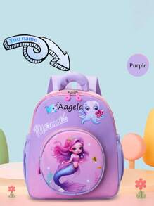 1 sztuka niestandardowy dinozaur, astronauta, plecak z motywem syreny dla chłopców i dziewcząt, lekka, słodka, mała, podwójna torba na ramię, niestandardowa nazwa lub tekst świąteczny, mała torba z zapięciem nylonowym, modna, odpowiednia dla chłopców i dziewcząt, wielofunkcyjna torba rekreacyjna, odpowiednia do codziennego użytku, idealny prezent dla przyjaciół, wielofunkcyjna, ozdobna, list, stylowa, nowoczesna, kolorowa, słodka, urocza, swobodna, niestandardowa, spersonalizowana, wyjątkowa, dostosowana, idealne prezenty dla niego, idealne prezenty dla niej