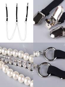 1 Stück modischer Hosenträger mit Kunstperlen und Strass, elastisch, verstellbar, stilvoller und vielseitiger Gürtel für Hosen und bequeme Hosenträger für alle Anlässe, Halloween Accessoires, Halloween Kostüme Herbst-Winter Accessoires, Halloween Kostüm, geeignet für Teenager, Jugendliche, Herren, Lässig, Outdoor, Sport, Urlaub, Abschlussgeschenke, Geburtstag, Alltagskleidung