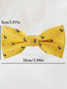 儿童时尚提花双层领结，适合男孩、女孩、戒指持有者、英式风格、婴儿、幼儿、选美、婚礼、日常穿着，年龄 3-16 岁 - 彩色 - 查看 11
