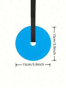 1 Set de círculo de entrenamiento de fútbol ajustable en longitud, para mejorar la tasa de acierto, accesorios de entrenamiento de fútbol - Multicolor - Ver 7