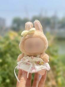 Blind Box Doll Clothes Sitting Party Clothing, Rabbit Suspender Dress - Multicolor - View 4