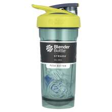 Botella mezcladora Strada, Tritan, amarillo FC, 28 Oz (828 ml)