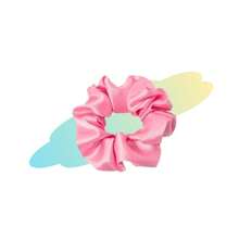 Kit20 Units Satin Scrunchies Elastic Hair Scrunchies - VARIOUS Colors - 二十 粉紅色 - 查看 3