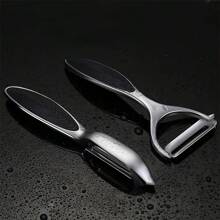 2 Packs Stainless Steel Vegetable & Fruit Peelers With Anti-Slip Handles And Sharp Blades - Metal Straight Edge Peelers For Precision Peeling, For Food Contact, Kitchen Gadgets