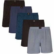 Kit 5 - Microfiber Boxer Briefs, Smooth - Multicolor - Ver 2