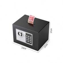 Secure Digital Steel Safe High Security Electronic Home Office Money Safety Box - Black - View 7