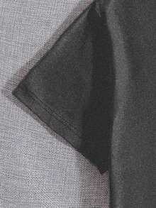 Women's Tops T-Shirts, Cartoon Character Poker Card Pattern Tops, Summer Tops, Spring Clothes, Fun Poker Card Pattern Tops - Grey - View 5