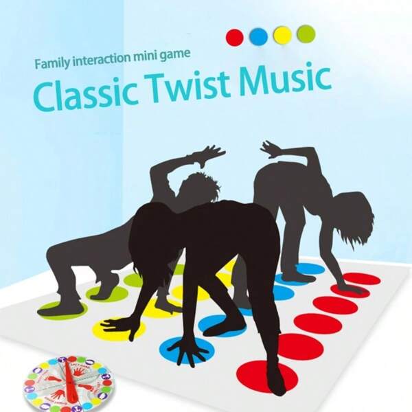Juego de Giro, divertido juego de familia y de fiesta, juego de mesa con movimiento de Body, juego de mesa divertido para familia
