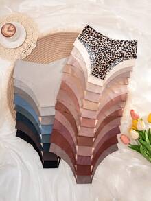 Set de 21 bragas de bikini adhesivas y cómodas para mujer - Multicolor - Ver 3