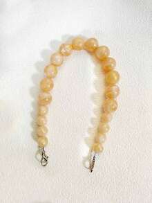 1pc Acrylic Beaded Chain Strap, Detachable Shoulder Bag Strap Accessory - Multicolor - View 7