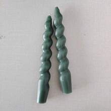 2pcs French Spiral Twisted Candle With Long Stem And Threaded Design , Perfect For Home Decor,Room Decor,Gifts Birthday Graduation,(White, Black, Red, Yellow, Brown, Orange, Purple, Pink, Light Blue,Green) Each Burning For 8 Hours,Unscented Candles For Indoor & Outdoor Use, Camping, Picnic, Modern Romantic Candles For Christmas, Halloween, Wedding, Party, Valentine's Day, Gift For Friends & Family Gifts Birthday Graduation - Multicolor - View 15