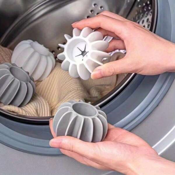Five Washing Ball For Decontamination And Anti-Entanglement, Washing Machine Special To Prevent The Knot Cleaning Magic Washing Ball