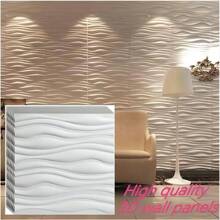 NKEN Panouri de perete 3D artistice cu model liniar. 29,4 x 29,4 cm, alb mat/negru. Material, inodor, ușor, ușor de instalat, rezistent la foc, impermeabil și la umezeală, potrivit pentru decorarea pereților în case, camere, băi, dormitoare și camere de zi. Ziua Mamei.