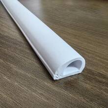 1pc 2m Self-Adhesive Invisible Cable Duct, Surface Mounted Wire Organizer Tidy Cable Cover, Anti-Trampling, Home Decor, Wired Network Cable Shielding Flexible Duct