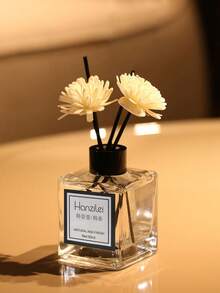 1 pièce/2 pièces Ensemble d'huiles parfumées pour la maison 50 ml, senteurs de osmanthe, jasmin, pêche blanche, thé blanc, gardénia. Longue durée et fraîcheur. Convient pour la salle de bain, le salon, la chambre à coucher (quantité aléatoire de bâtonnets parfumés/fleurs décoratives) - Divers parfums - Voir 7