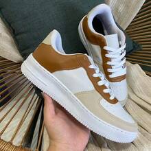 Quality Comfortable Sneakers CasualFabricOutdoor - 駝色 - 查看 1