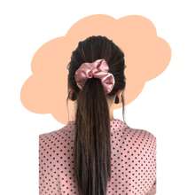 Kit20 Units Satin Scrunchies Elastic Hair Scrunchies - VARIOUS Colors - 20 什錦 - 查看 4