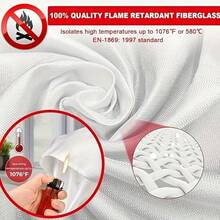 1/2/4-Pack Fire Blanket For Home And Kitchen – Heavy-Duty Fiberglass Flame Retardant Emergency Blanket, Essential Fire Suppression Tool For Survival, Safety, And Protection In Household, Kitchen, And Emergency Situations. - Red - View 5