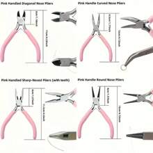 5-Inch Mini Pliers For DIY Jewelry Making, Small Needle Nose Pliers, Wire Wrapping Pliers