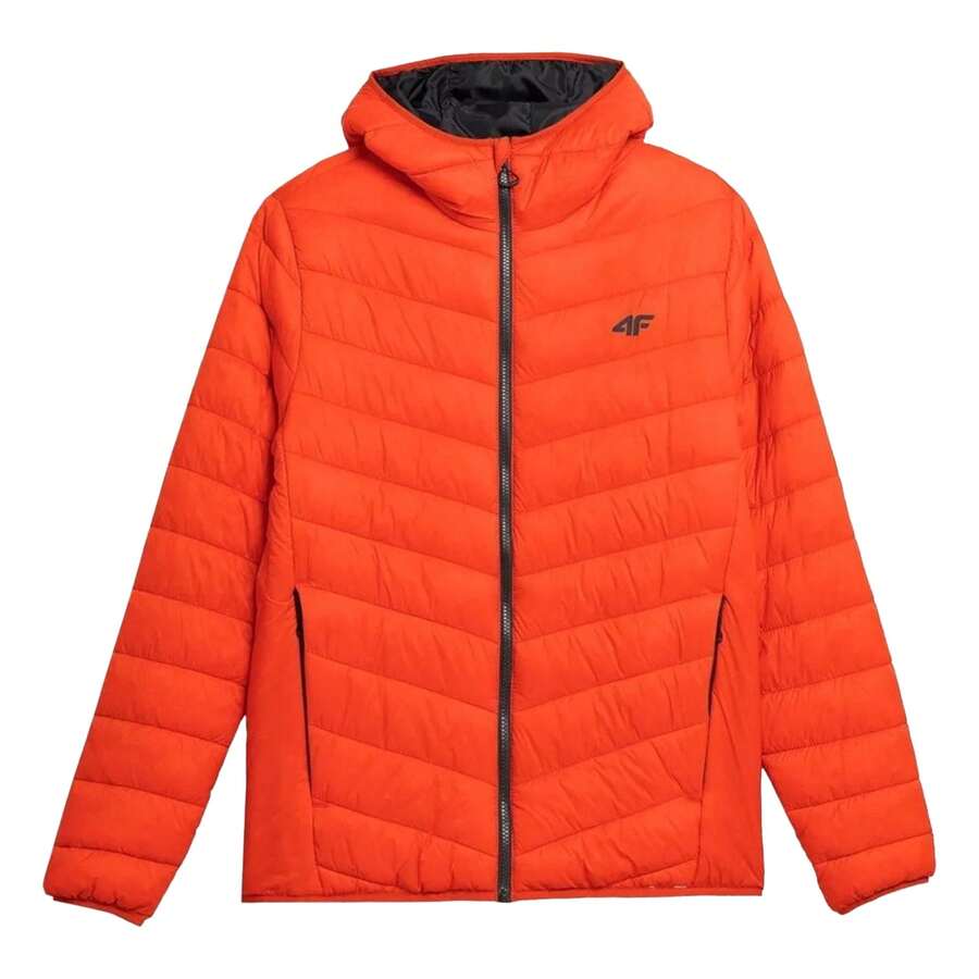 4F Mens SS23TDJAM085 Padded Jacket (Orange) - Orange - View 1