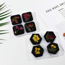 1 Bộ 8 Khuôn Silicon Hình Bướm, Mây, Mặt Trăng Làm Hoa Tai, Mặt Dây Chuyền, Móc Khóa, Phụ Kiện Thủ Công DIY, Thích Hợp Cho Người Mới Bắt Đầu - trắng - Xem 6