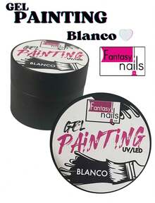 Gel Painting White / Blanco FANTASY NAILS - Blanco - Ver 1