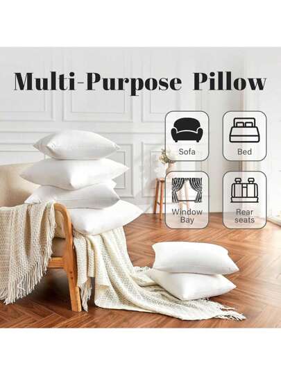 High Quality Kussen Inserts In Multiple Sizes, Bed, Sofa, Bedroom Support Cushion Filling view 6