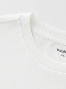 Balabala Tween Girl T-Shirt Tween Girl Short Sleeve 2024 Summer Sweet Print Top - White - View 10