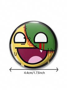 Funny Pattern Badge Brooches,Women Lapel Pin,Brooch Pins,Backpack Charm,Clothes Accessories,Amusing Gift For Friends,Family,Teachers And Classmates - Multicolor - View 5