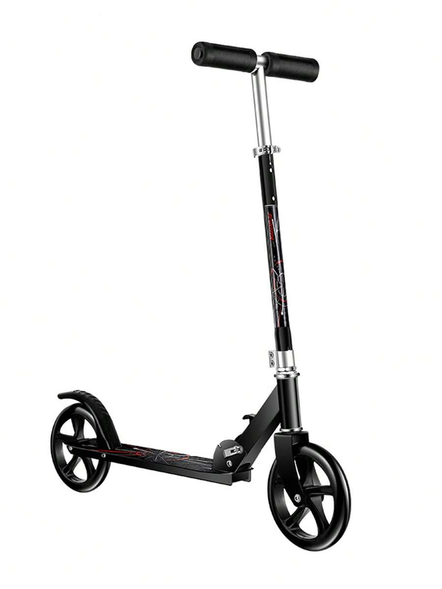 1pc Foldable 2-Wheel Kick Scooter, Urban Commuter Scooter For Teens And Adults - View 1