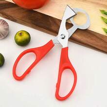 2pcs Multipurpose Kitchen Scissors Egg Scissors, Quail Egg Scissors, Minimalist And Stylish Scissors - Multicolor - View 3