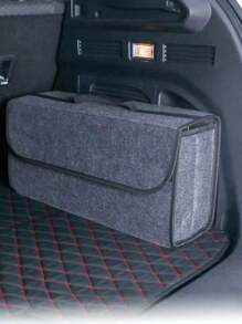 1pc Car Luggage Storage Bag Car Portable Folding Felt Storage Bag Car Tool Storage Bag