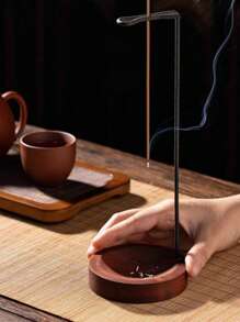 1 Pezzo Base Bruciatore Di Incenso (senza Incenso) Per Incenso Appeso E Incenso Adesivo, Bruciatore Aroma Per Interni Di Alta Qualità Per Casa Con L'aroma Di Sandalo, Aromatici E Decorazione Per L'ambientazione Di Umore Zen