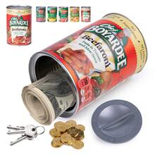Hidden Safe Fake Can With Hidden Compartment, Hidden Storage Keep Your Valuables Safe Like Money, Keys, And Jewelry - Multicolor - View 4