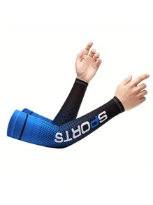 1 paire de manches de refroidissement pour sports de plein air - protection UV, nylon respirant, convient pour le golf, le cyclisme, la course à pied et la conduite
