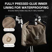 ​ROCKBROS [170g Lightweight] E-Bike Bag [Brushed Non-Damage Surface] [City Adventure Gear] [#RiderStyle] [His & Hers Bundle] [30-Day Warranty 150% Growth] - Multicolor - View 8