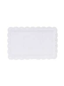 Set de 2 piezas de plataformas para pasteles de plástico blanco, set de plataforma de 3 niveles para exhibir magdalenas, galletas, postres y 1 pieza de bandeja para postres, adecuado para baby showers, tés, bodas, fiestas de cumpleaños, revelación de género, decoraciones de baby shower