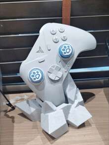 水晶形视频游戏控制器展示架 - 彩色 - 查看 9