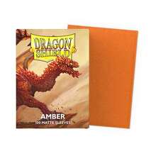 Arcane Tinmen Dragon Shield Standard Sleeves: Matte Amber (100ct) - Multicolor - View 1