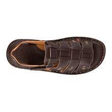 NOMADAS CASUAL SANDALS FOR NOMAD MEN'S 12000 SIMIPIEL BROWN - Brown - View 4