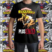 Playera Unisex con Estampado de Allmight plus ultra | Diseño Urbano y Comodo | Streetwear, Festivales y Uso Diario | Algodón Peinado y Corte Holgado  | Ideal para Outfits Casuales, Fiestas o Regalos | Hombre y mujer - Negro - Ver 3