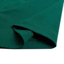 Adidas Áo thun cổ tròn dáng rộng HRTG TNS G, kiểu dáng thường ngày và năng động, tay ngắn, JV7012 - rừng xanh - Xem 5