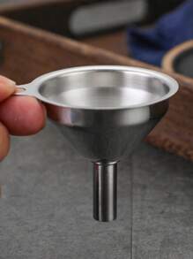 1 pieza Embudo de boca ancha con filtro, embudo para verter líquidos y aceites de cocina, para uso doméstico