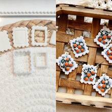 New Handmade American Style Soft Clay Stamp Shaped DIY Earring Mold - White - View 1