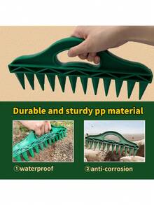 12-Hole Rapid Seed Planter + 5-Gear Adjustable Seed Planter, Waterproof Durable Plastic, Suitable For Vegetables And Flowers, Gardening Planting Tools | Straight Line Seeder | Ergonomic Handle. (Plastic Products Delivery May Have Minor Scratches Or Imperfections) - Multicolor - View 14
