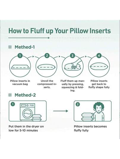 1pc/ High Quality Kussen Inserts, Multiple Sizes, Bed, Sofa, Bedroom Support Cushion view 6