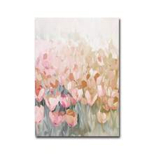 1 件/套抽象春花海报印刷品，淡粉色花卉艺术，花卉田野墙面艺术，植物艺术，温暖优雅的抽象花卉墙面装饰，无框架 - 彩色 - 查看 11