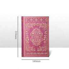 A5 Size Lined Notebook, 112 Thick Pages, Vintage Style Hardcover Diary Book, European Personalized Stationery,School Supplies,Back To School - A5 - View 2