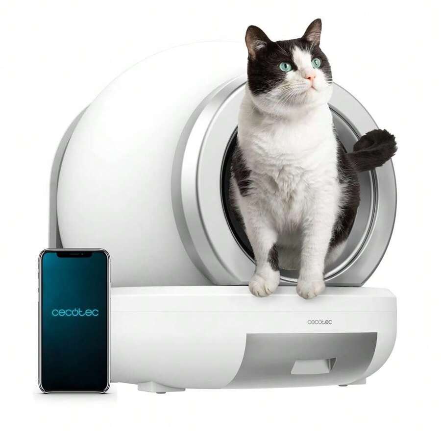 Cecotec Hộp vệ sinh tự làm sạch Ctec Pumba 7000 CleanKitty Compact Connected - Nhiều màu - Xem 1
